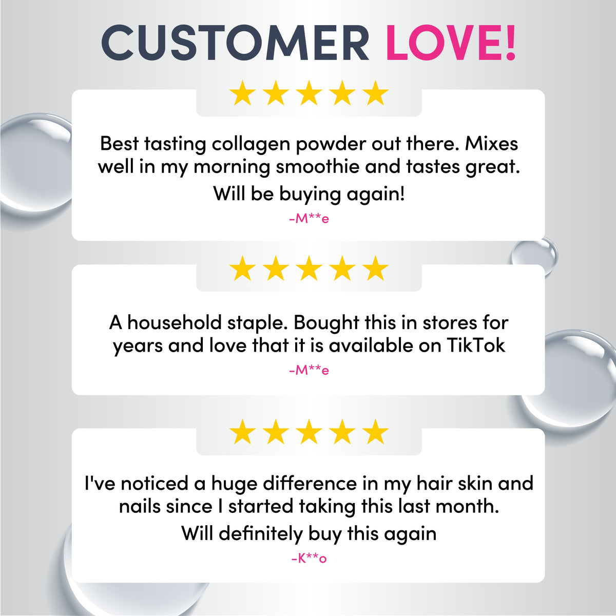 Advanced Collagen Peptides + Hyaluronic Acid + C, 6.9 oz (195 g) Powder
