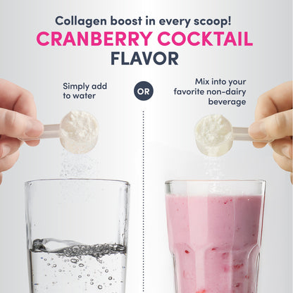 Collagen Beauty Infusion with Hyaluronic Acid + Biotin Cranberry Cocktail Flavor, 9.1 oz (258 g) Powder