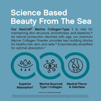 Marine Collagen Bio-Peptides, 8 oz (226 g) Powder